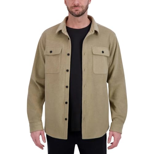 CaleカルSTRIPE SHIRT JACKET Men's Aztec Brushed Jacquard Shirt Jacket | Rock & Roll Denim